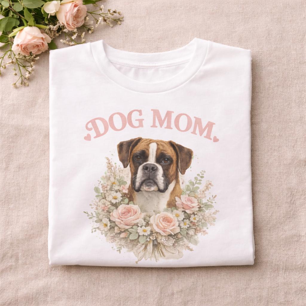 Boxer Dog Mom Shirt