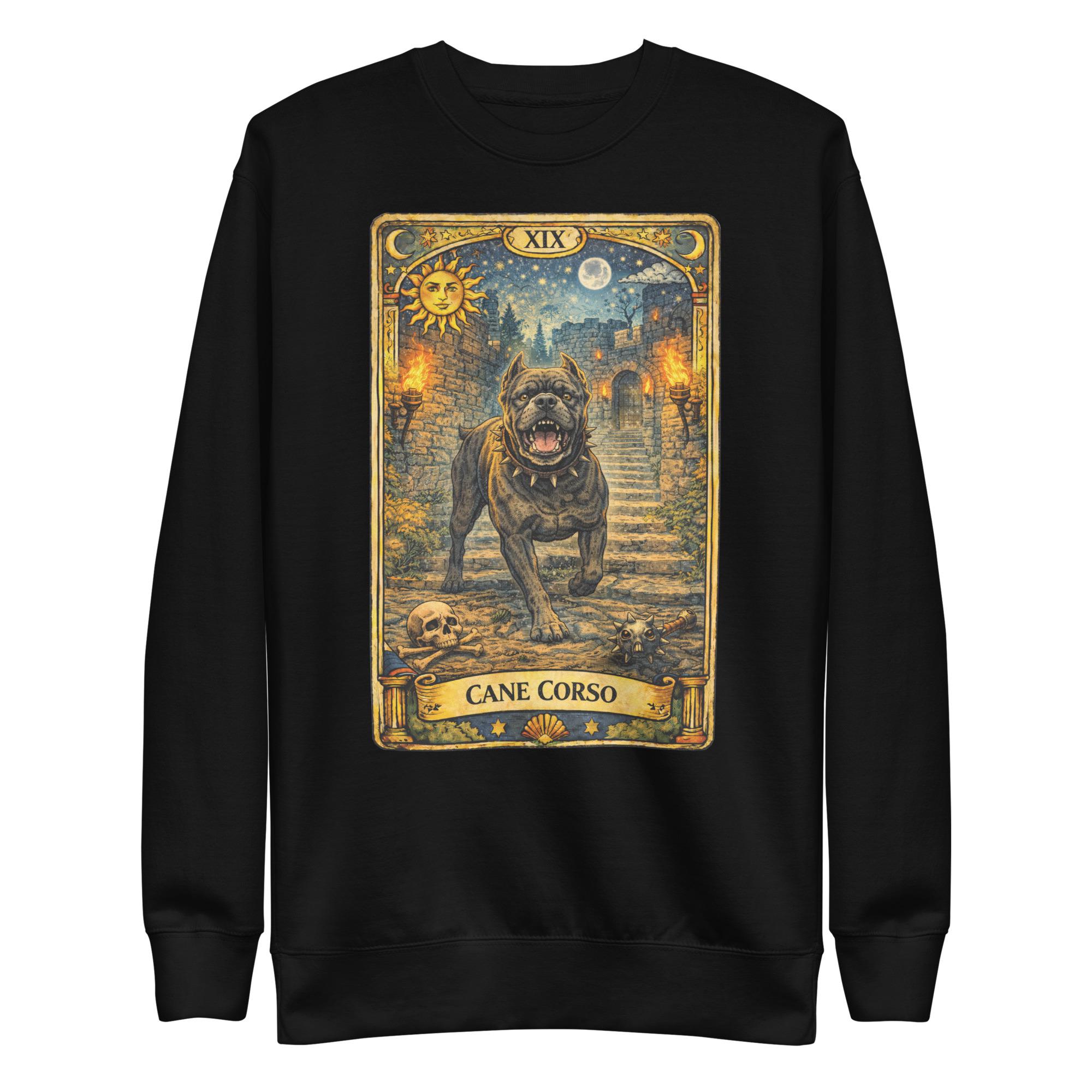 Cane Corso Tarot Card Sweatshirt