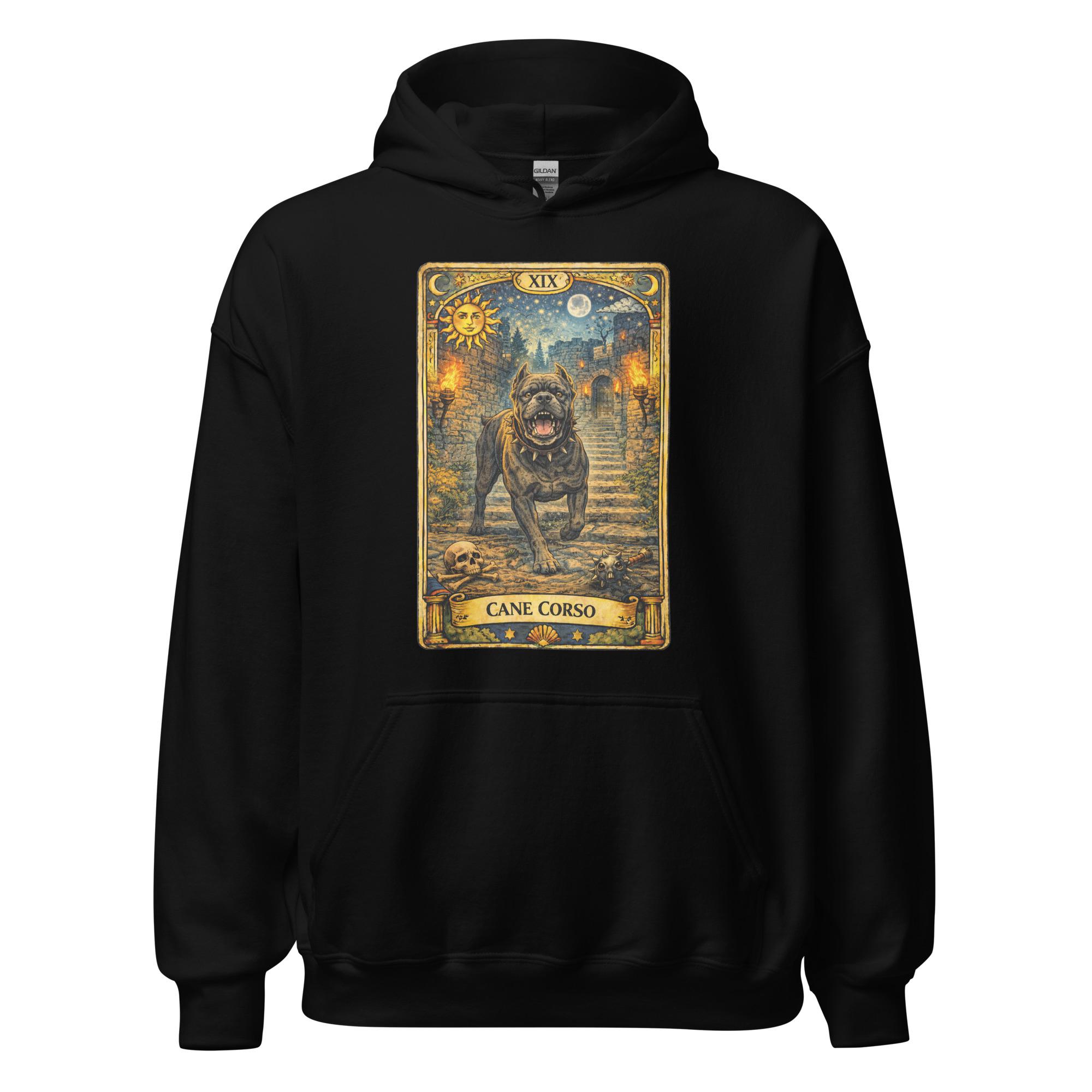 Cane Corso Tarot Card Hoodie