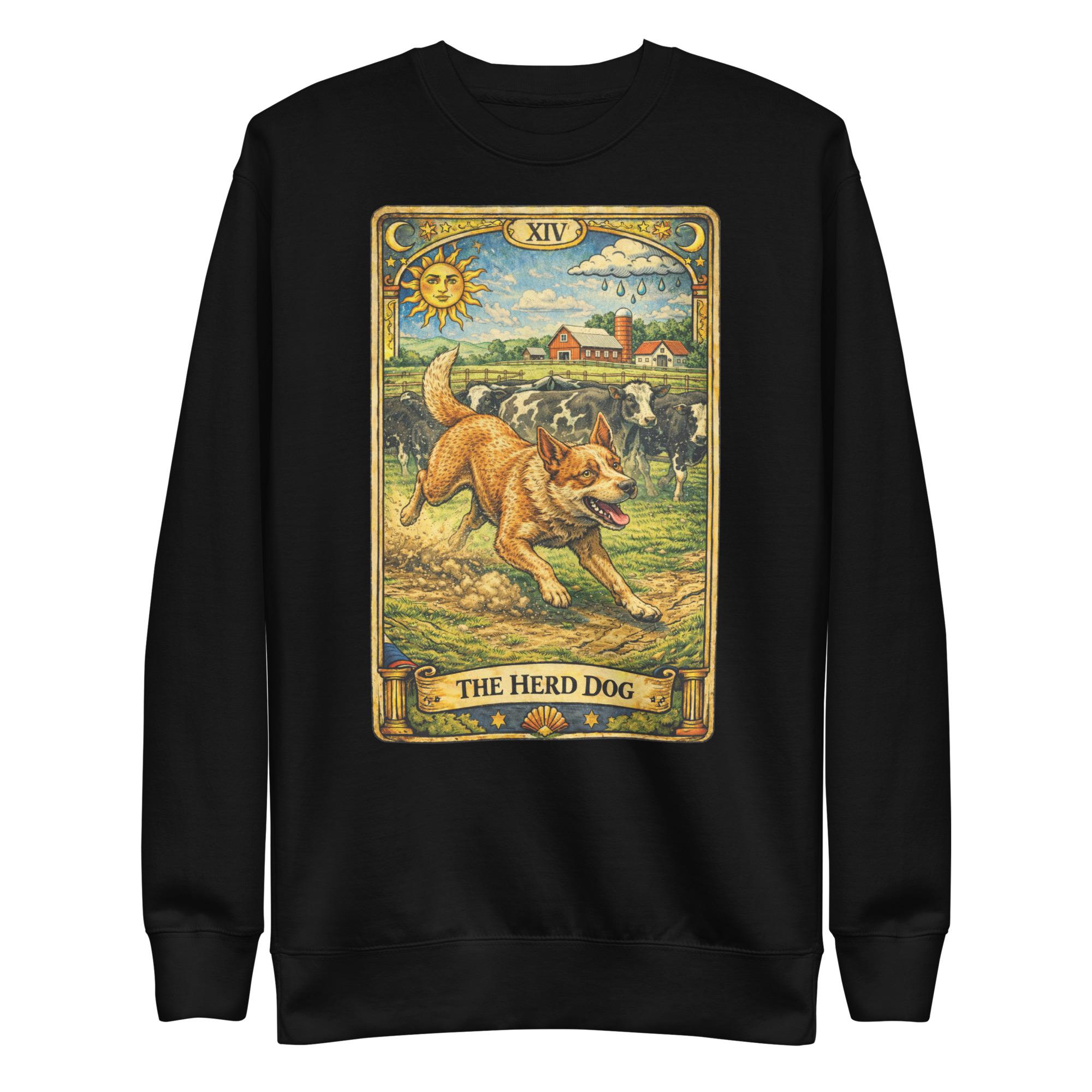 Herd Dog Tarot Card Crewneck